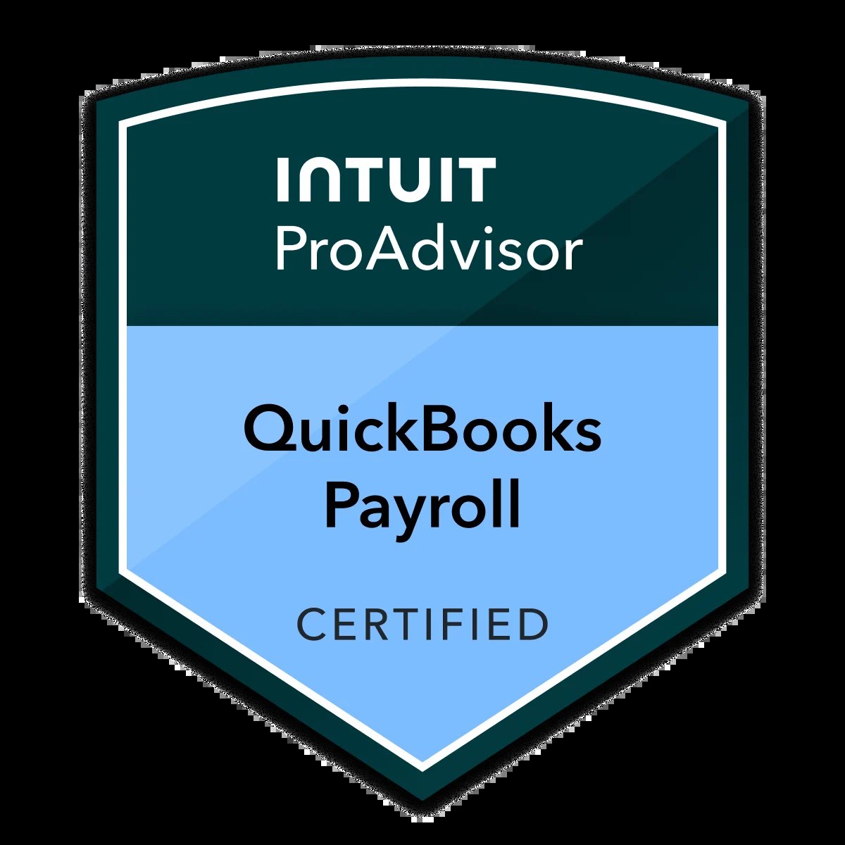 Intuit ProAdvisor QuickBooks Online Payroll Certified badge